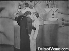 Authentic Vintage Porn 1930s - FFM Threesome
