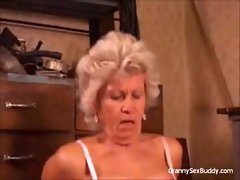 Naughty granny likes anal