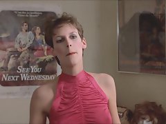 Jamie Lee Curtis loves showing her perfect Tits