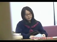 School Girl Get Forced To Fuck A Stranger In Library