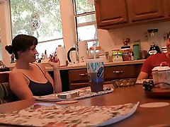 mom Victoria Smokes and Fucks Not Her son