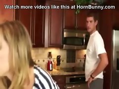 Mother is tempted to have sex with her son - HornBunny.com