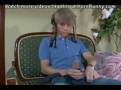 Son sniffs mom's panties - HornBunny.com