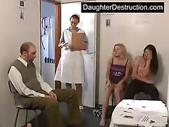 Young teen painfully hatefucked