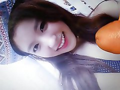 cum tribute my korean girlfriend Bo-mi
