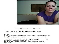 Chatroulette and shy girls