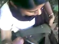 Indian college girl swallow BF's cum