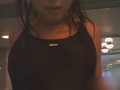 Naho School swimsuit sex