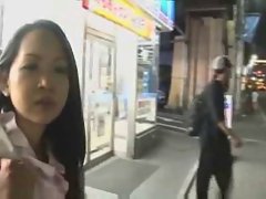 PT Japanese wife Mika gets picked up by black guy