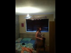 Hot NOT sister On Spycam