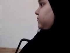 Bangla Desi fat Hijab girl Shamiya pressing dick of friend