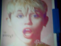 Miley Cyrus 1st Cum Tribute