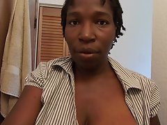 big boobs ebony getting milk out of her boobs hd