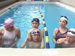 Japanese swimming game