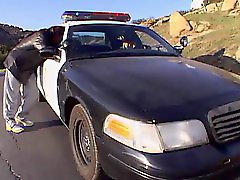 Officer Trina Michaels picks up a hitchhiker