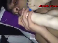 Arabian Foot Fetish Mistress Licking Feet