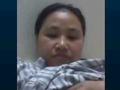 Filipina maid Suraida tits and masturbation