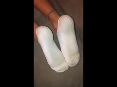 Candid Indian Soles and Socks Size 8.5