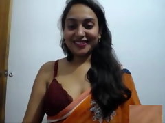 indian webcam shy babe shows armpits