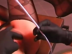 Kinkycore: Catheter insertion and clit electro play
