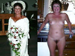 WEDDING DAY BRIDES (Dressed and Undressed)