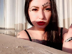 Sexy smoking from Dominatrix Nika. Mistress loves to smoke and blow cigarette smoke in your face