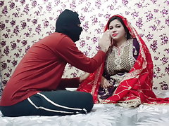 Indian Suhagraat Sex_First Night of Wedding Romantic Sex with Hindi Voice