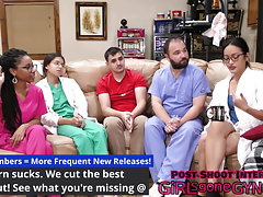 Aria Nicoles Gets Her 2023 Yearly Physical From Doctor Tampa At GirlsGoneGynoCom!