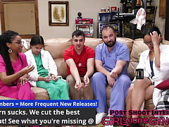 Aria Nicoles Gets Her 2023 Yearly Physical From Doctor Tampa At GirlsGoneGynoCom!